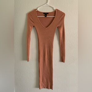 Rib Nitted Dress